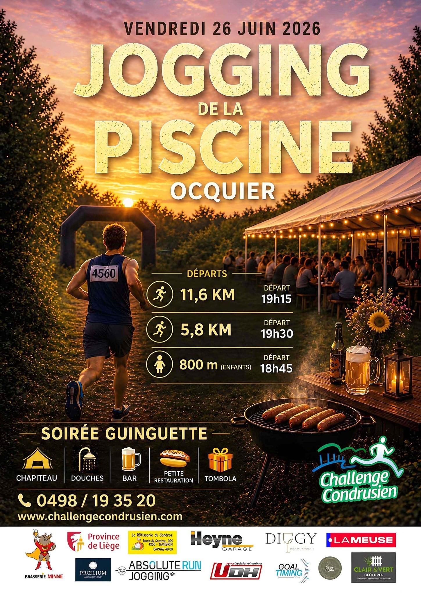 Le Jogging de la Piscine